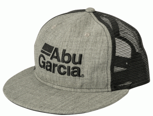 アブ ガルシア フラットビルメッシュキャップ GRY グレー フリーサイズ / 帽子 / abugarcia
