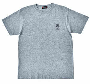 がまかつ Tシャツ (魚の漢字) GM-3689 グレー Lサイズ / ウェア / gamakatsu