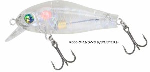 ジップベイツ リッジ 43SS #K006 ケイムラヘッド/クリアミスト / ルアー (メール便可) / 釣具