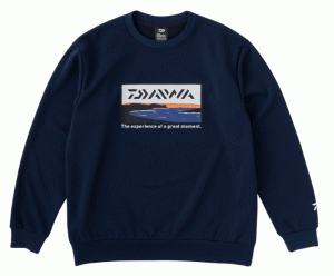 ダイワ タフスウェットプルオーバー DE-8723 ブラック XLサイズ / ウェア / daiwa / 釣具 (SP)