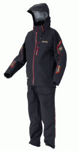 サンライン ディアプレックス R サーモセレクトシェルスーツ SUW-23301 ブラック 3Lサイズ / レインウェア