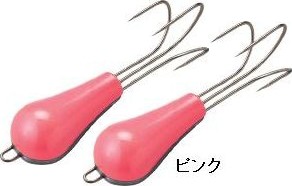 ナカジマ らっきょテンヤ 6号 ピンク / イイダコ 仕掛け / 釣具 / メール便可