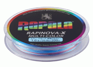 ラパラ ラピノヴァX マルチカラー 150m 1.5号 29.8lb / PEライン 釣具 メール便可