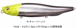 メガバス メガドッグ MEGADOG #チャートヘッド / シーバス ルアー / 釣具