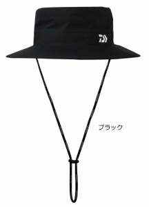 ダイワ GORE-TEX ゴアテックス ハット DC-1724 ブラック フリーサイズ / 帽子 ウェア daiwa 釣具 (SP)