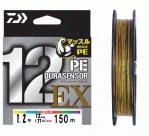 ダイワ UVF PEデュラセンサー X12EX+Si3 5C 300m 1.2号/27lb / PEライン daiwa 釣具 メール便可