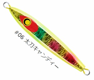 ダミキジャパン タチグイ 125g #06 太刀キャンディー / タチウオ 太刀魚 メタルジグ ルアー / メール便可 / 釣具