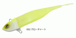 ジークラック タイガードラゴン 100g #002 グローチャート / タチウオ 太刀魚 テンヤ ルアー / メール便可 / 釣具