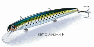 ジャクソン デセプション 135 #KBT コノシロベイト / ルアー 釣具 メール便可