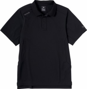 ダイワ DE-9424 オーシャンタフポロシャツ ブラック Mサイズ / daiwa 釣具 (SP)