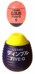 キザクラ UZAWA D.SUS Five-Gセット J3/B パールオレンジ / ウキ 釣具 メール便可