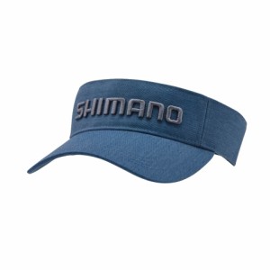 シマノ CA-009V ツイル サンバイザー ミックスブルー Mサイズ / 帽子 (SP) shimano 釣具