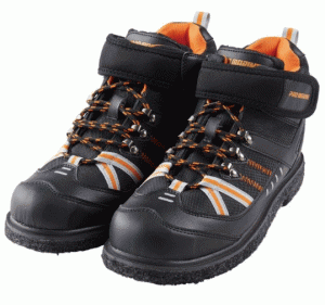 プロマリン フェルトスパイクシューズ FSC830 ブラック/オレンジ LLサイズ (27〜27.5cm) / 磯靴 釣具