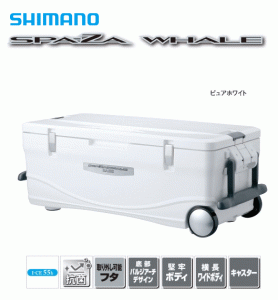 シマノ クーラーボックス スペーザ ホエール ベイシス 450 UC-045L ピュアホワイト / 釣具 / shimano  (SP)