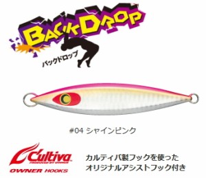 ダミキジャパン 闘魂ジグ バックドロップ キャスティング 40g #04 シャインピンク / メタルジグ / メール便可 / 釣具