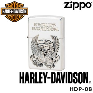 日本限定 正規品 ZIPPO HARLEY-DAVIDSON ビッグメタル HDP-08 ジッポーライター ジッポー ジッポライター ジッポ Zippo ハーレー ダビッ