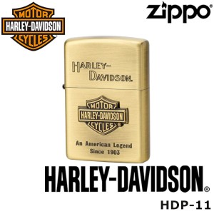 日本限定 正規品 ZIPPO HARLEY-DAVIDSON エスメタル HDP-11 真鍮 ジッポーライター ジッポー ジッポライター ジッポ Zippo ハーレー ダビ