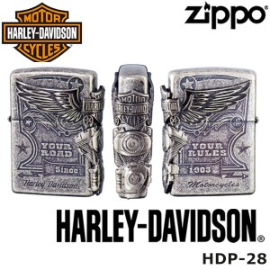 日本限定 正規品 ZIPPO HARLEY-DAVIDSON HDP-28 ジッポーライター ジッポー ジッポライター ジッポ Zippo ハーレーダビッドソン ハーレー