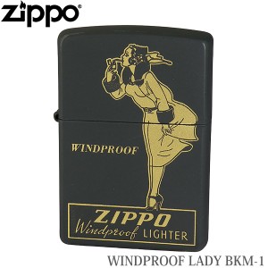 ZIPPO WINDPROOF LADY BKM-1 ウィンドプルーフ レディ BKM 1 ウインドプルーフ シルク印刷 ウィンディ ウインディ ジッポー ライター ジ