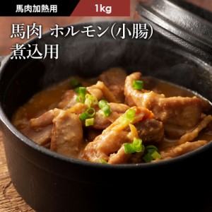 フジチク 馬 ホルモン 煮込み用 １kg (200g×5P) 20人前 肉 馬肉 加熱用 お取り寄せ グルメ 熊本 産地直送 もつ鍋 自家需要