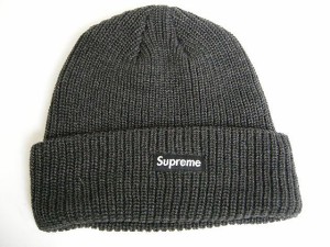 2017AW Supreme/シュプリーム/Heather Loose Gauge Beanie/ルーズゲージ ビーニー/ニットキャップ/ニット帽/CAP/2017FW/17AW/17FW/秋冬/B
