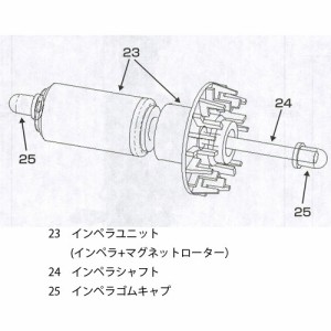 カミハタ　海道達磨　専用ポンプインペラユニット