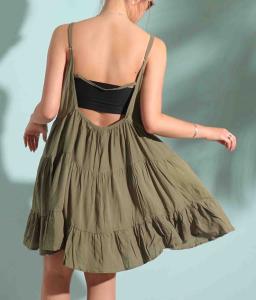 バック オープン キャミ ワンピースの通販 Au Pay マーケット