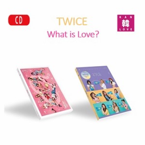 TWICE「What is Love?」 5th ミニアルバム CD バージョンランダム トゥワイス/おまけ：詳細ページ参照(8809440338085-4)