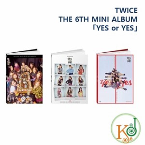 TWICE CD アルバム THE 6TH MINI ALBUM「YES or YES」バージョンランダム/おまけ：生写真+トレカ(8809440338467-1)