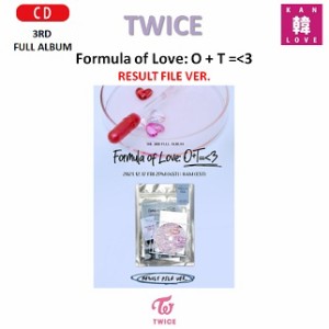 TWICE Formula of Love ★THE 3RD SPECIAL FILE VER ★ 3集 トォワイス /おまけ：生写真+トレカ(8809755509484)