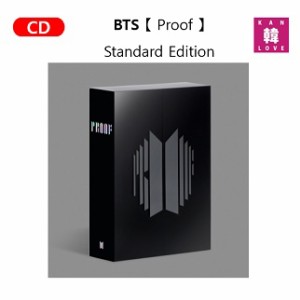 BTS CD アルバム Proof★Standard Edition 防弾少年団 初回特典ポスター折り畳み バンタン ばんたん/おまけ：生写真1+トレカ8(8809848751