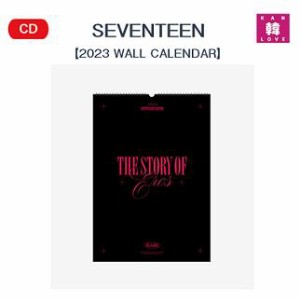 SEVENTEEN ★ 2023 WALL CALENDAR セブンティーン 2023カレンダー SVT セブチ/おまけ：生写真+トレカ(8809375125002-01)