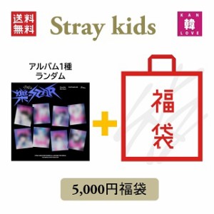 STRAY KIDS 福袋 5000円 【樂-STAR】POSTCARD VER.ストレイキッズスキズ韓流グッズ/おまけ：生写真+トレカ(8809755505615-02)