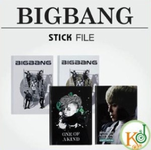 【K-POP・韓流】 BIGBANG スティックファイル [GDランダム] [BIGBANG SPECIAL EDITION] / おまけ：生写真(0241700008006)