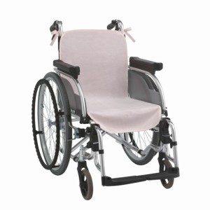 車いすシートカバー ピンク（2マイイリ） 1袋 ケアメディックス 24-8055-01
