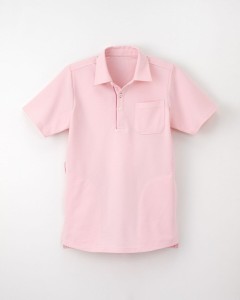 ナガイレーベン ニットシャツ NC-2307 サイズM ピンク