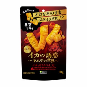 イカの誘惑 〜キムチの世界〜 イカととうがらし天 キムチ味 / スナック菓子 フライスナック フライチップス 乾燥 スナック 真空フライ ス