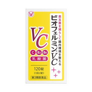 【第3類医薬品】【大正製薬】 ビオフェルミンVC 120錠入 