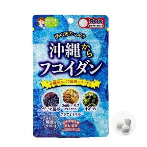 【ジャパンギャルズSC】 沖縄からフコイダン 90粒 【健康食品】