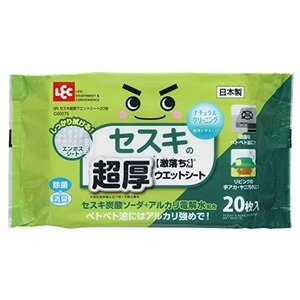 【レック】 激落ちくん セスキの超厚ウエットシート 20枚入 【日用品】