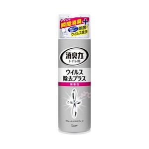 【エステー】 トイレの消臭力スプレー ウイルス除去プラス 消臭剤 無香性 280mL 【日用品】