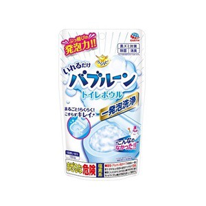 【アース製薬】 らくハピ いれるだけバブルーン トイレボウル 160g 【日用品】