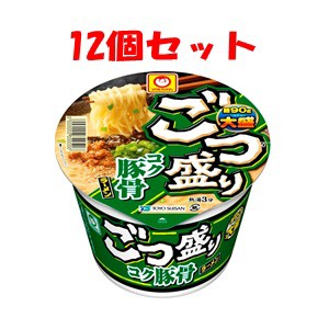 【東洋水産】 ごつ盛り コク豚骨ラーメン 115g×12個セット 【フード・飲料】