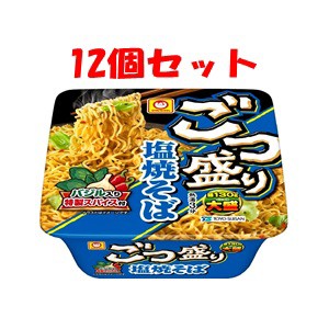 【東洋水産】 ごつ盛り 塩焼そば 156g×12個セット 【フード・飲料】