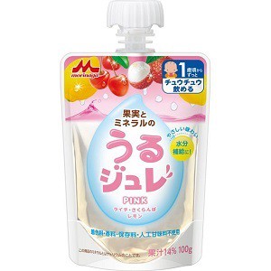 【森永乳業】 うるジュレPINK 100g 【フード・飲料】