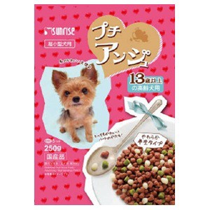 【マルカン】 サンライズ　プチアンジュ 超小型犬 13歳以上の高齢犬用 250g 【日用品】