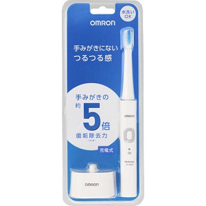 【オムロン】 音波式電動歯ブラシ HT-B303-W 1台  【日用品】