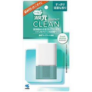 【小林製薬】 トイレ消臭元 クリーンコンパクト フレッシュシャワー 54mL 【日用品】