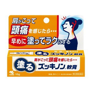 【第3類医薬品】【小林製薬】 塗るズッキノン軟膏 15g 