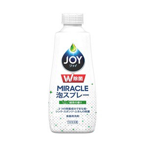 【Ｐ＆Ｇ】 ジョイ W除菌ミラクル泡スプレー 緑茶の香り つけかえ用 275mL 【日用品】